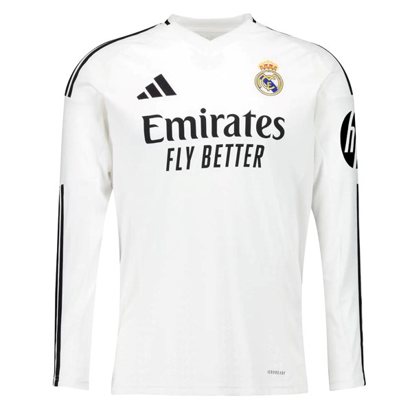 Tailandia Camiseta Real Madrid 1ª ML 2024 2025